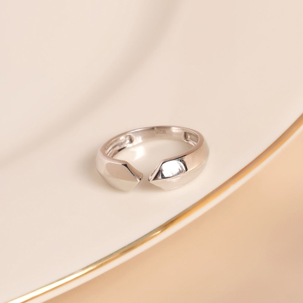 Unity Gap 925 Silver Unisex Ring - view 6