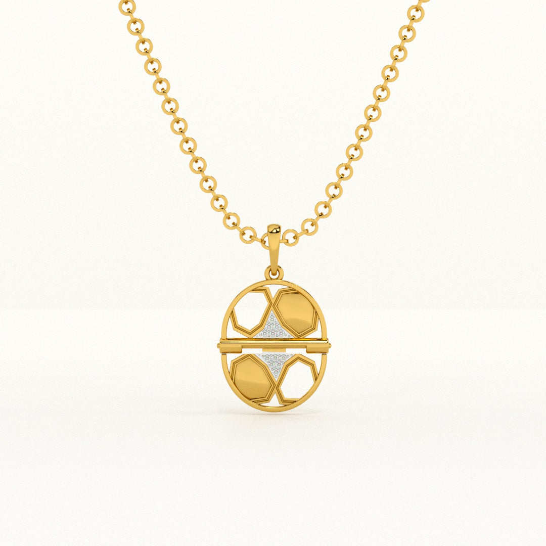 Sterling Edit 925 Silver Signature Pendant