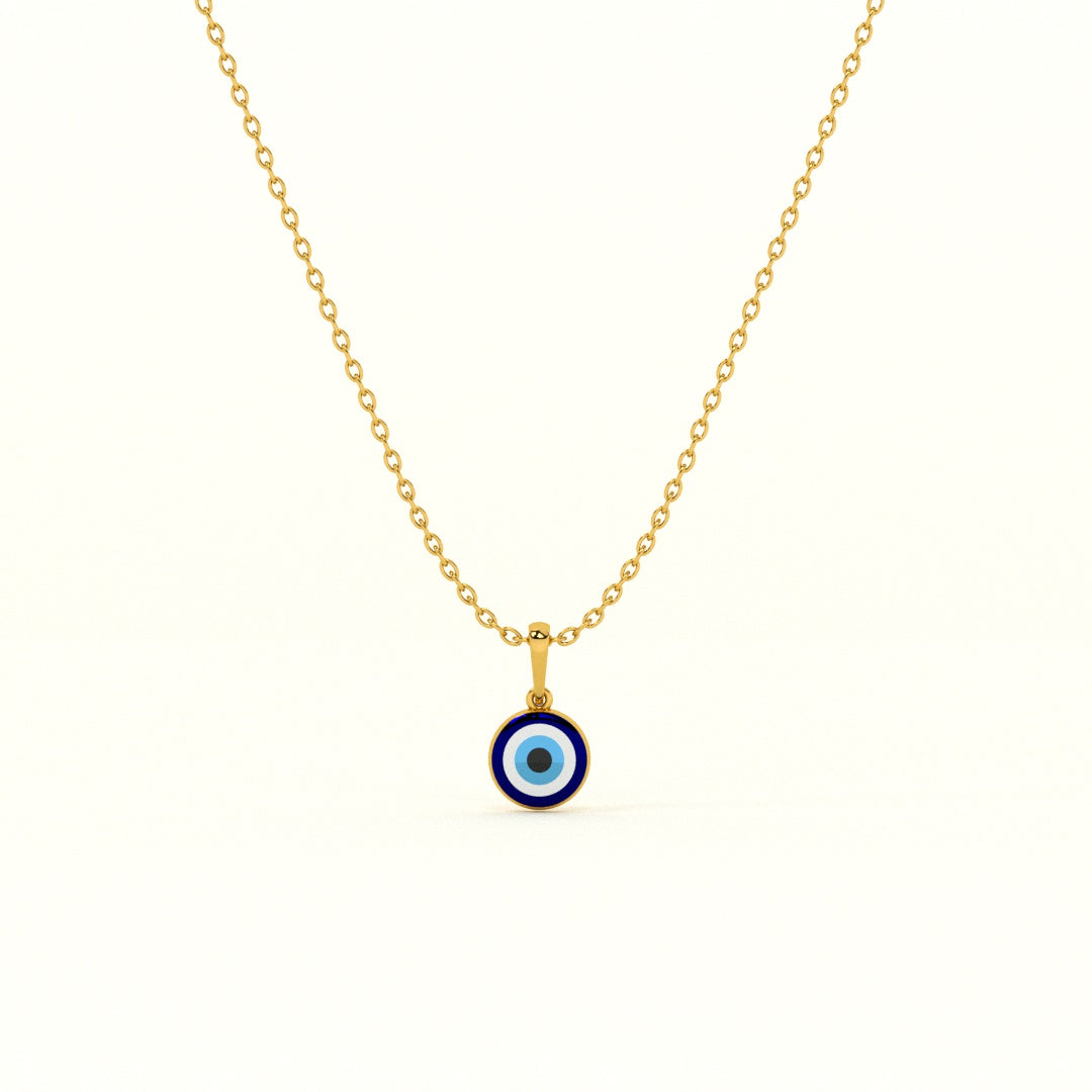 Evil Eye Timeless 925 Sterling Silver Necklace