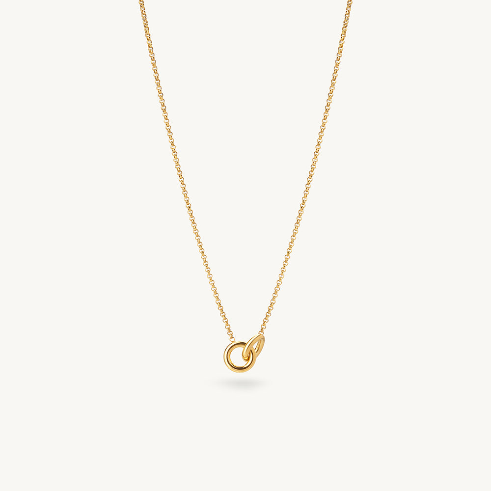 Interlocked Circles Necklace