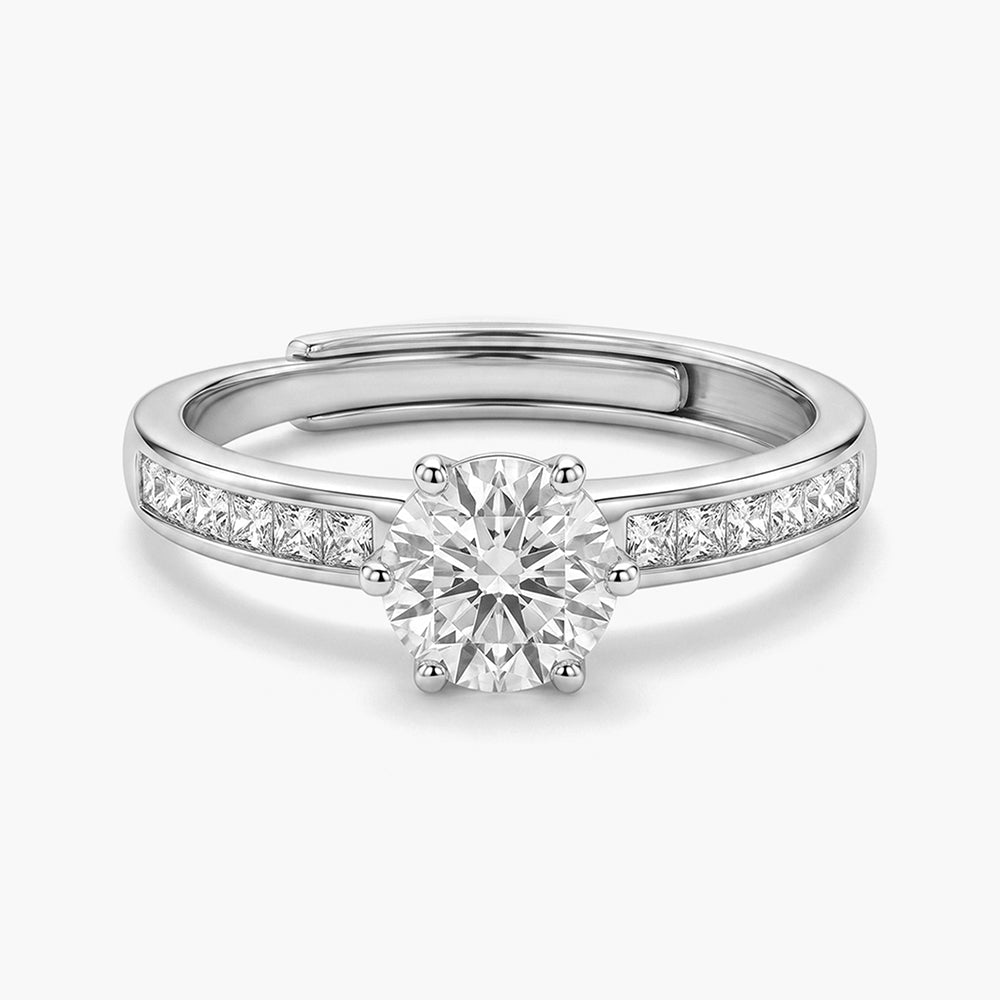 Sparkle Solitaire 925 Sterling Silver Ring