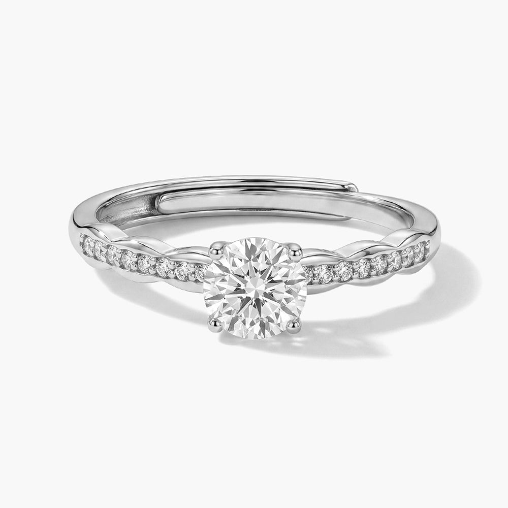 Lumi Solitaire 925 Sterling Silver Ring