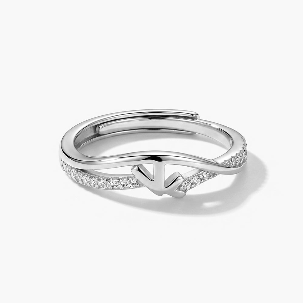 Elegant Sparkle 925 Sterling Silver Ring