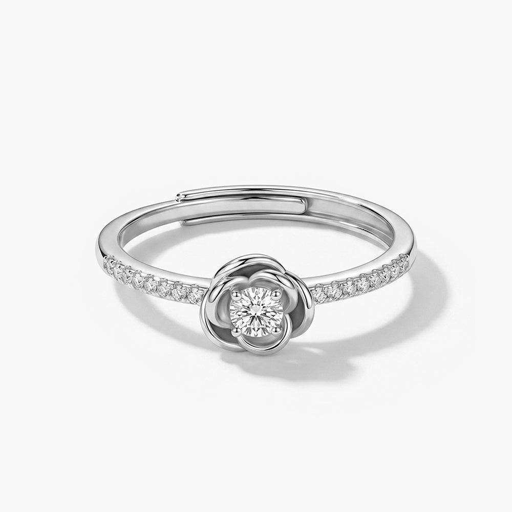 Petal Spark 925 Sterling Silver Ring