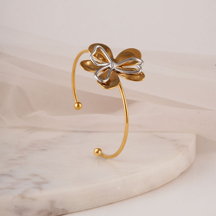 Petal Drama Cuff Bracelet-2