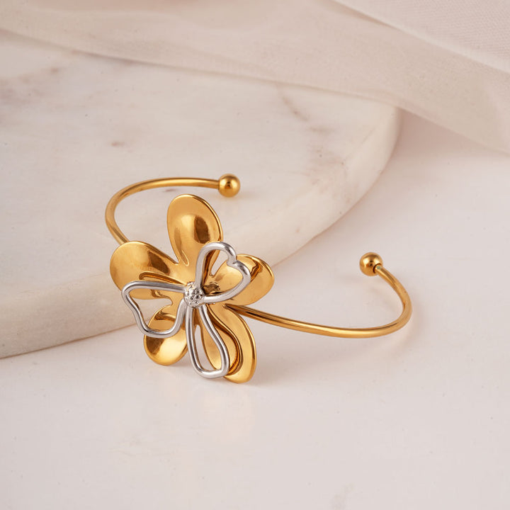 Petal Drama Cuff Bracelet-4