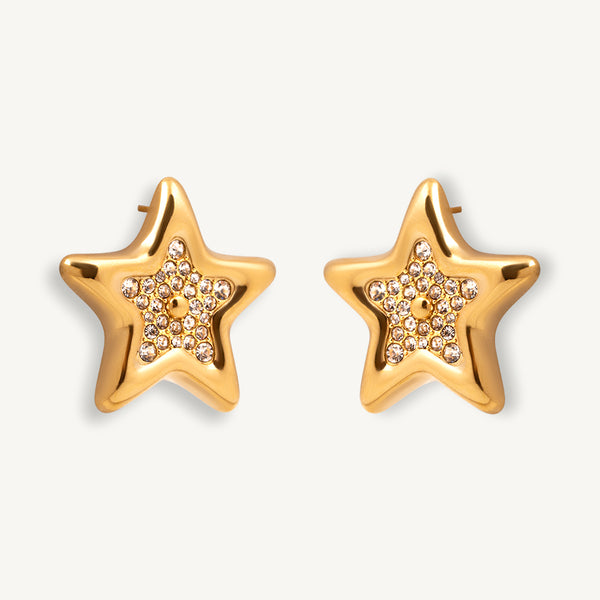 Chunky Starlets Stud Earring