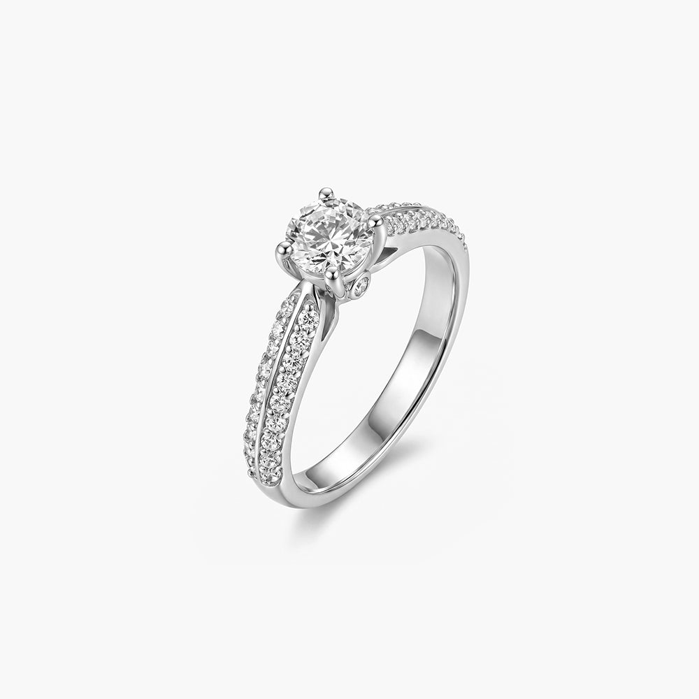 Blush of Love 925 Silver Ring
