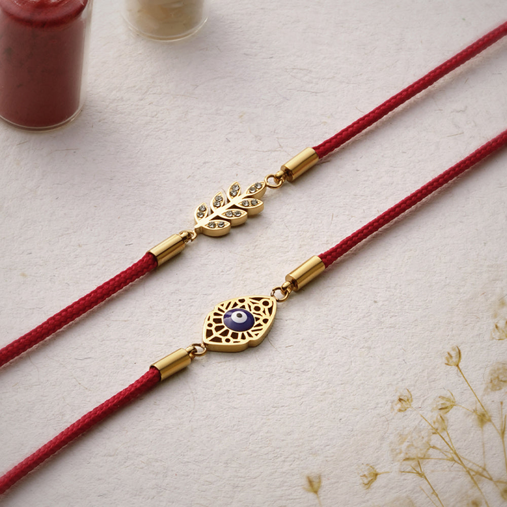 Radiant Kinship Rakhi Set