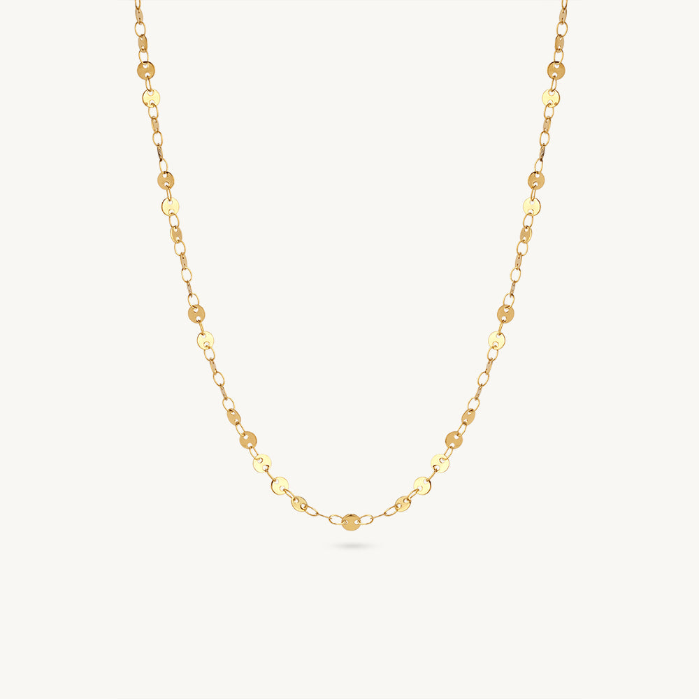 Tiny Orbit Chain Necklace