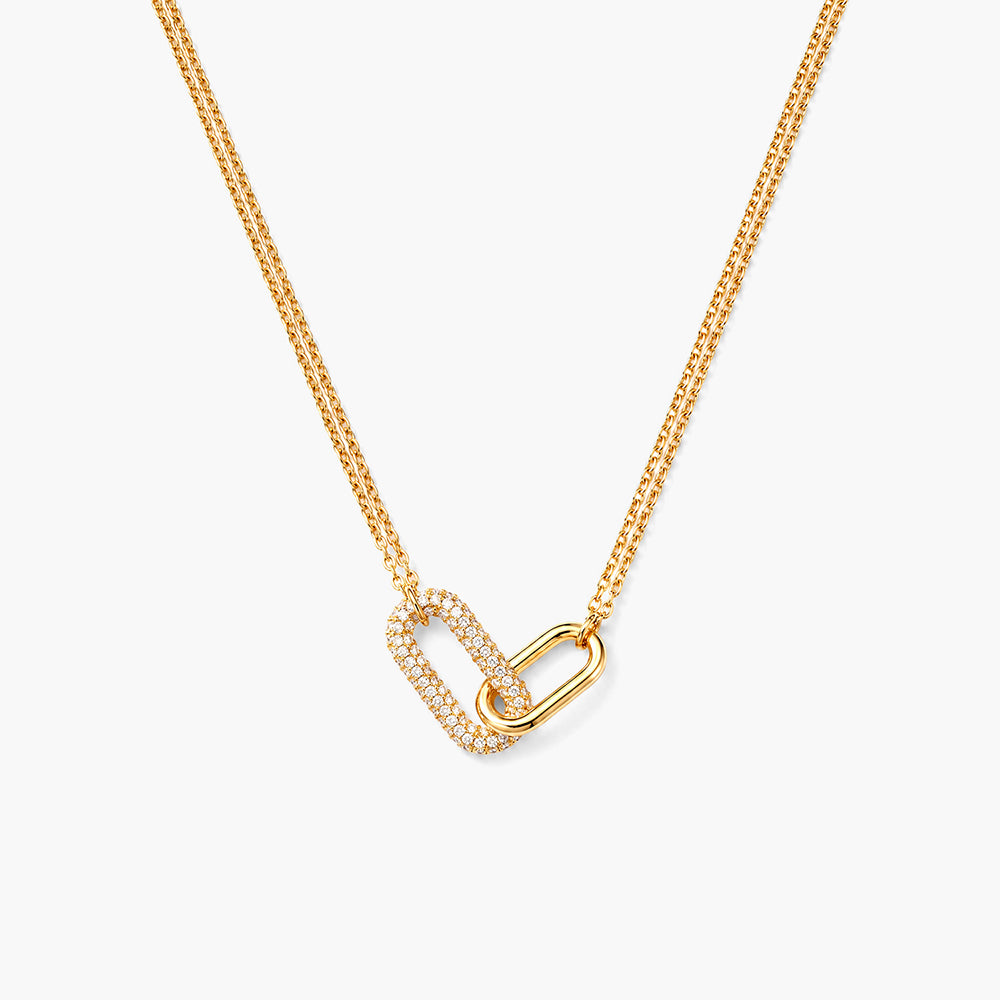 Aurelia Linkline 925 Sterling Silver Necklace