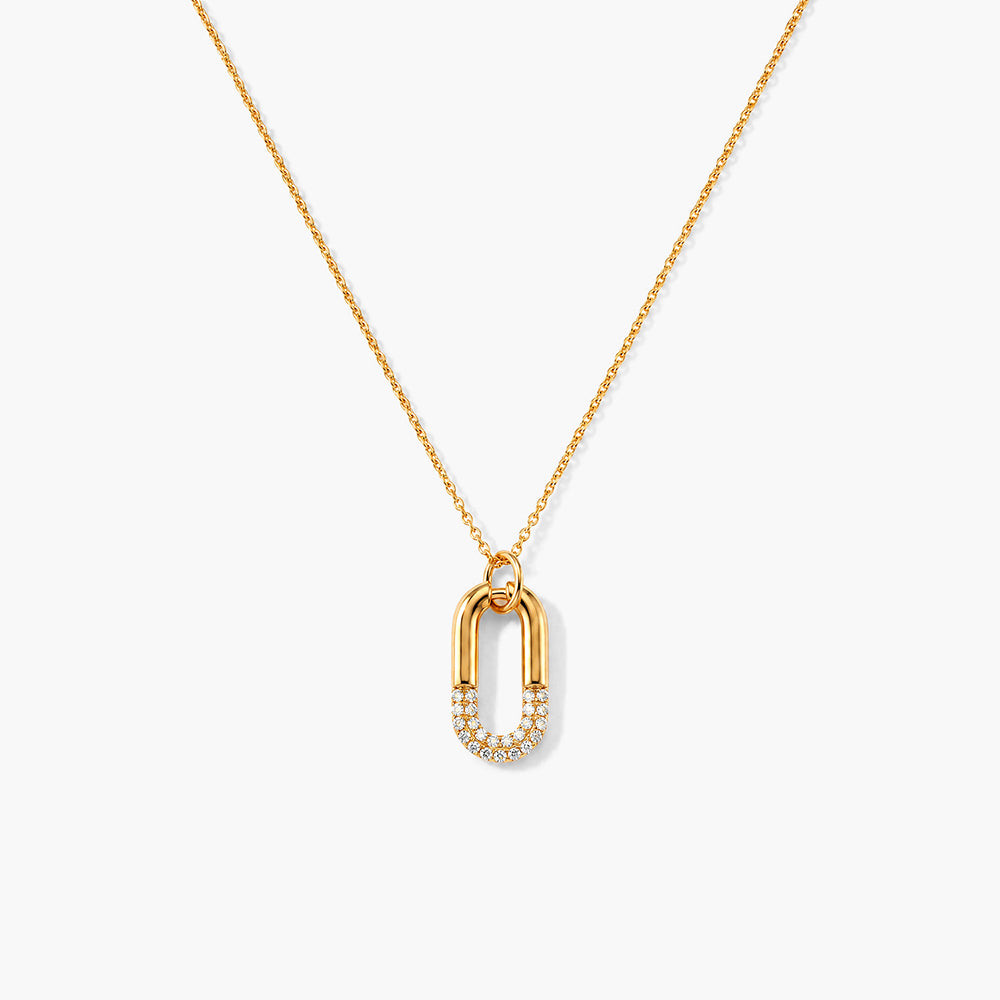 Nova Link 925 Sterling Silver Pendant Necklace