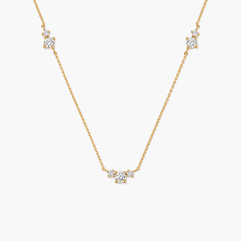 Aurelia Flora 925 Sterling Silver Necklace