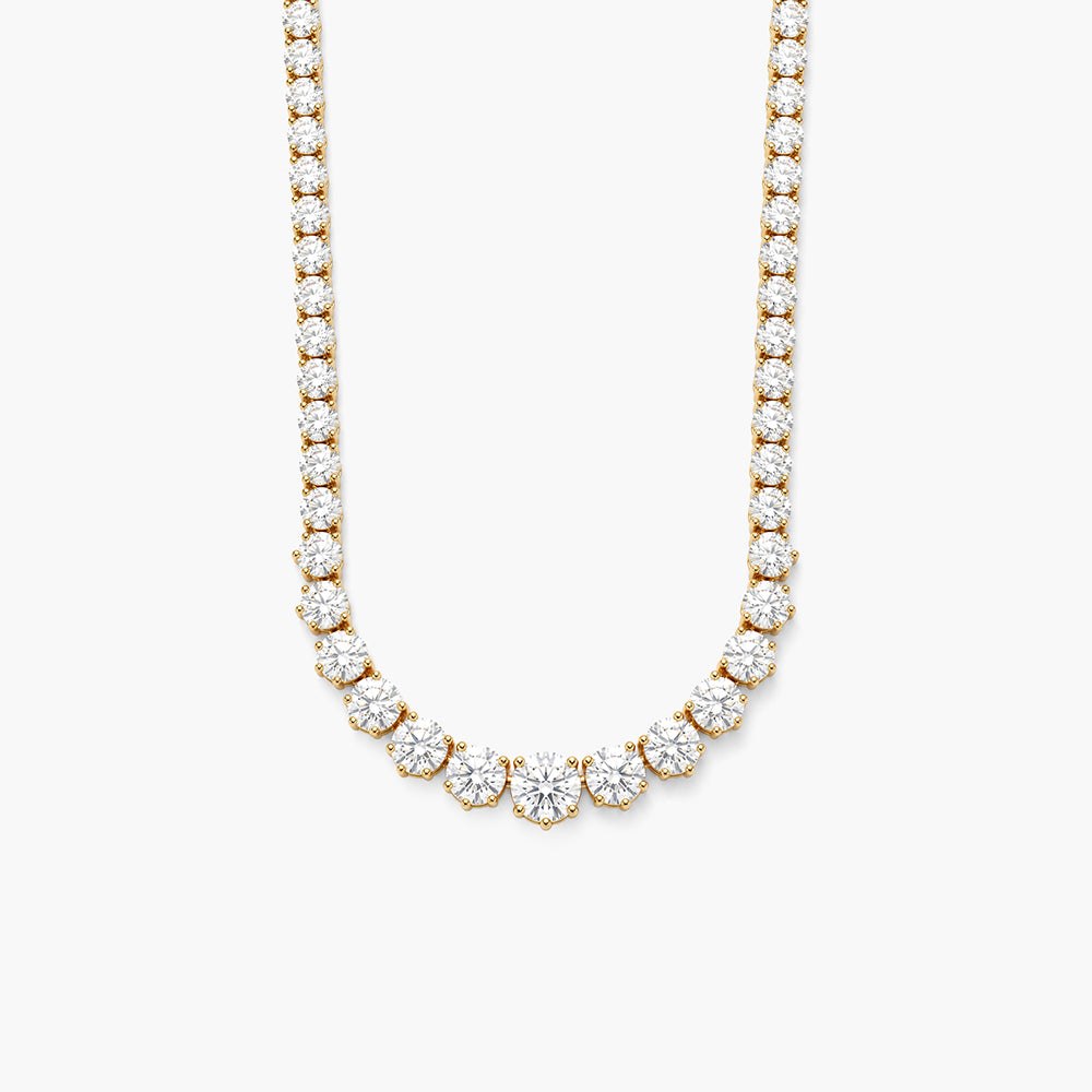 Dainty Pear Crystal 925 Sterling Silver Necklace
