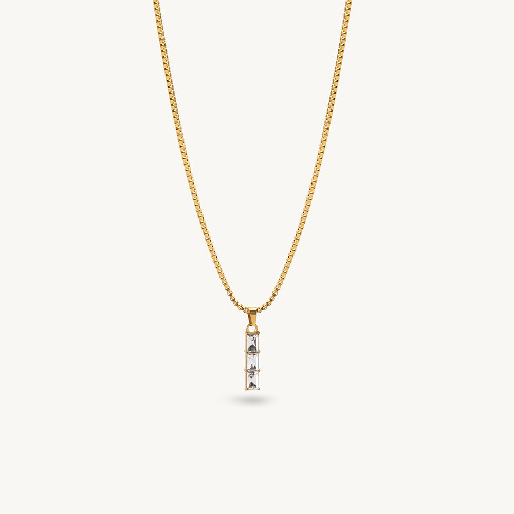 Linear Glow Pendant Necklace
