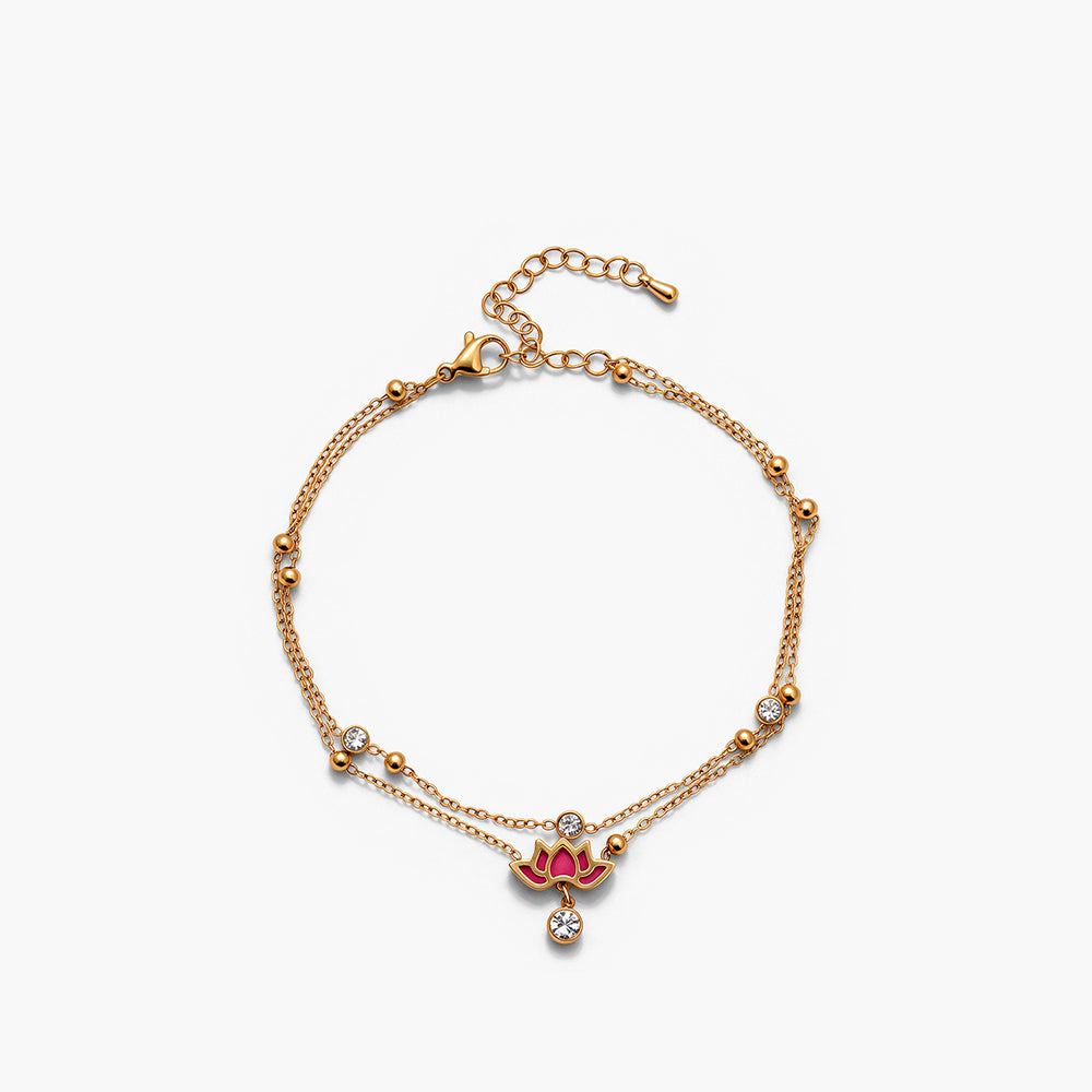 Water Lily Anklet