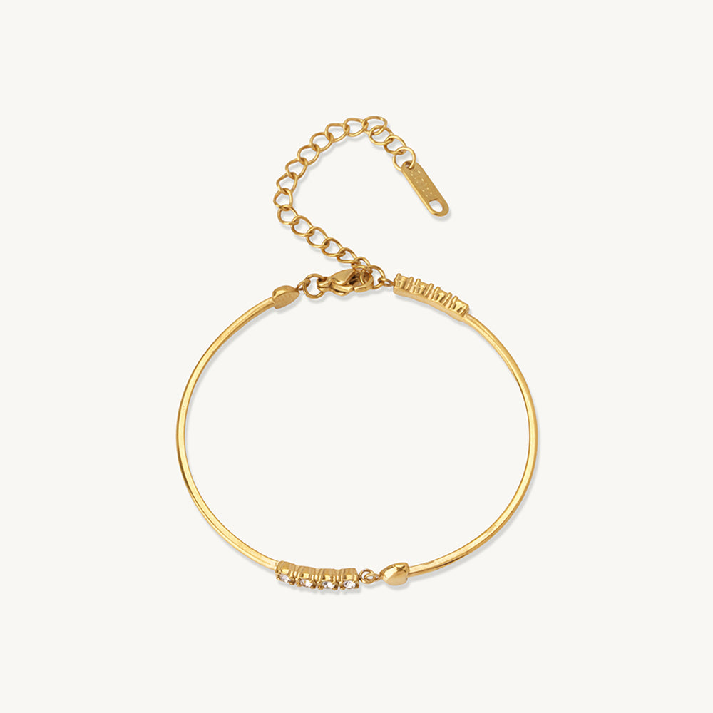 Refined Glide Bar Bracelet