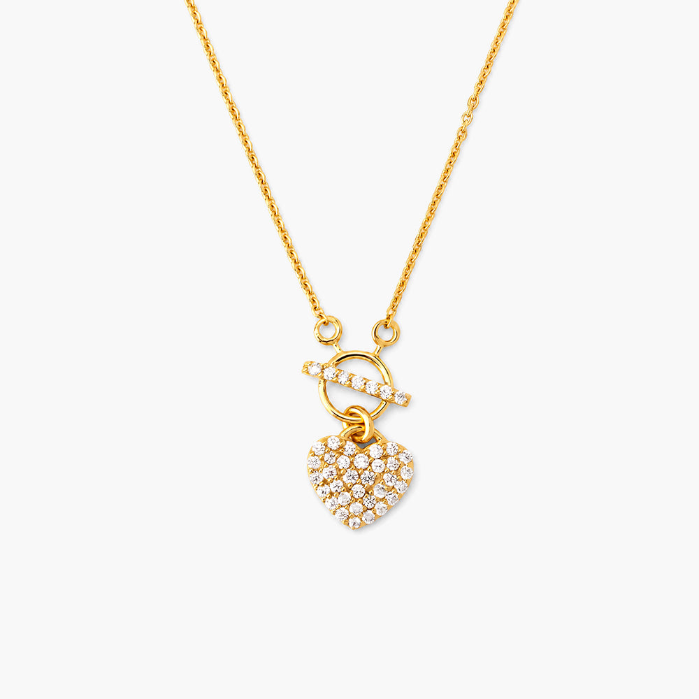 Aurielle Cosmic Heart 925 Sterling Silver Pendant Necklace