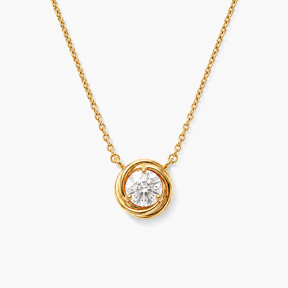 Aurelia Orbit 925 Sterling Silver Pendant Necklace