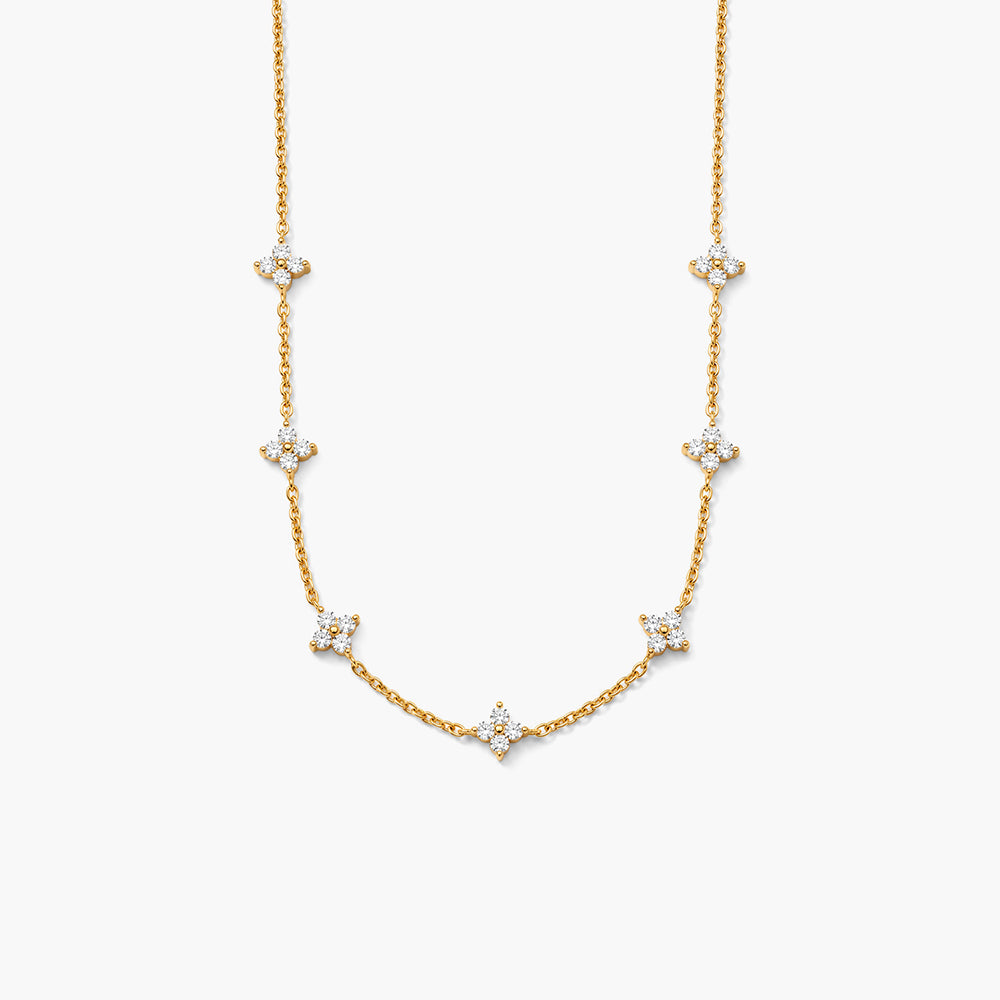 Aurelia Petal 925 Sterling Silver Pendant Necklace