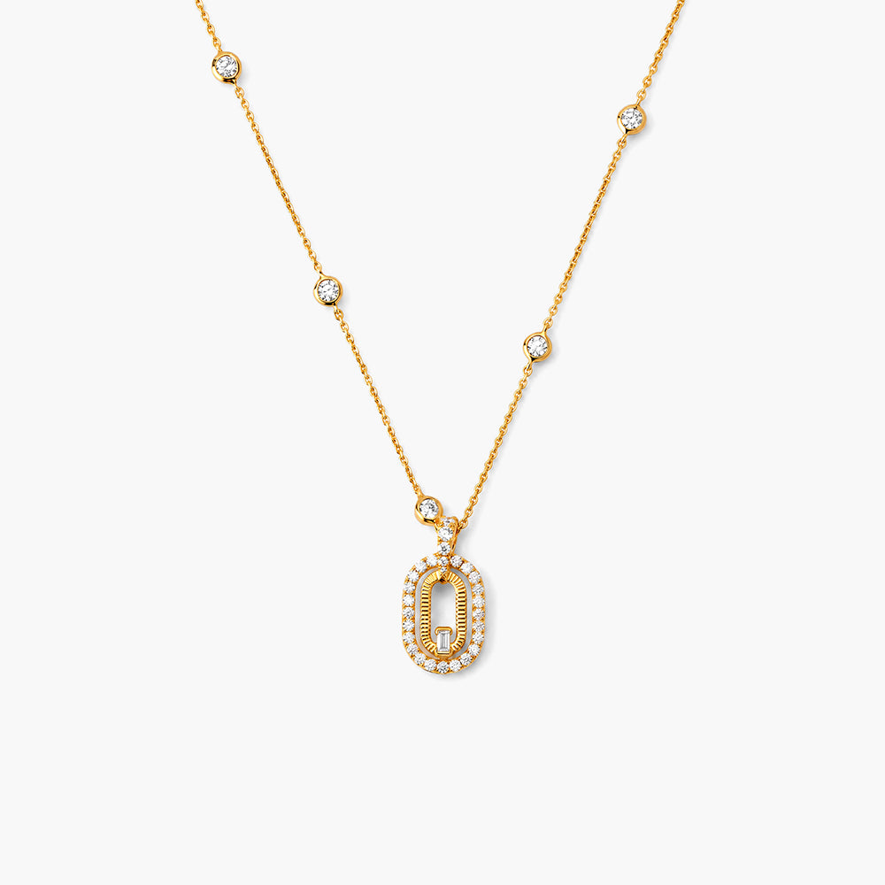 Aurelia Link 925 Sterling Silver Necklace