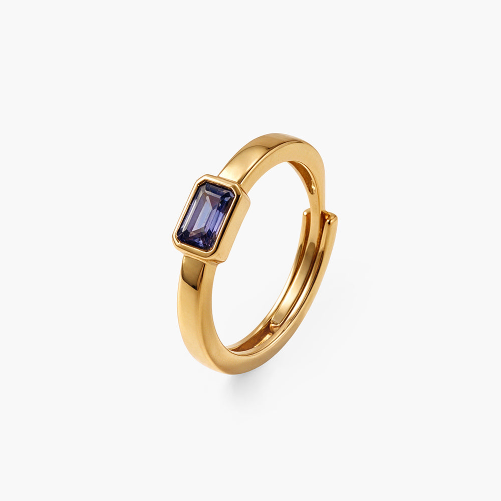 Baguette 925 Sterling Silver Ring