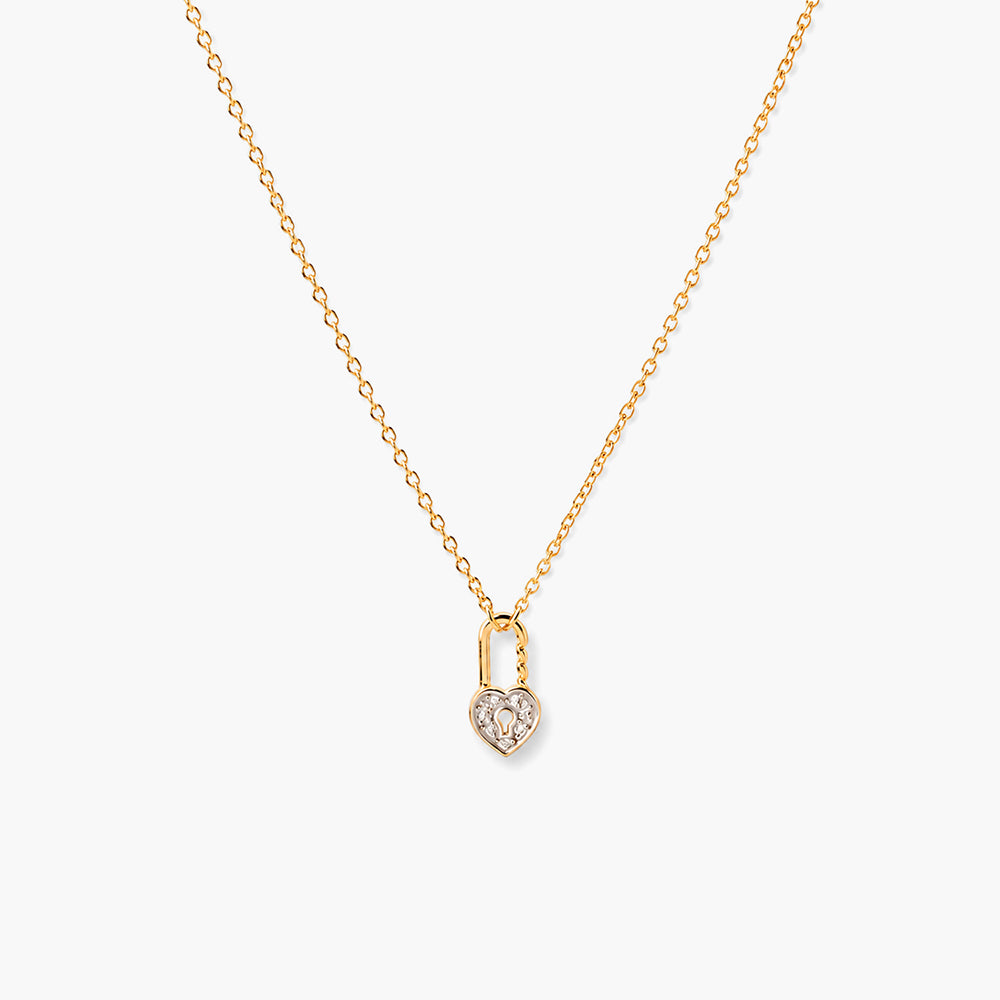 Keyline Open-Link Heart 925 Sterling Silver Pendant Necklace