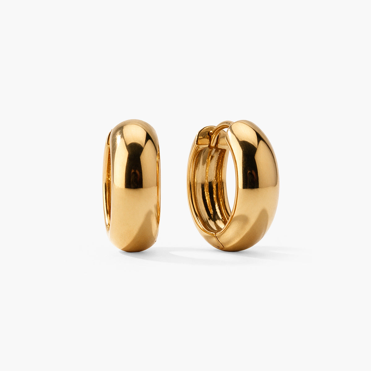 Chunky Dome 925 Sterling Silver Earrings