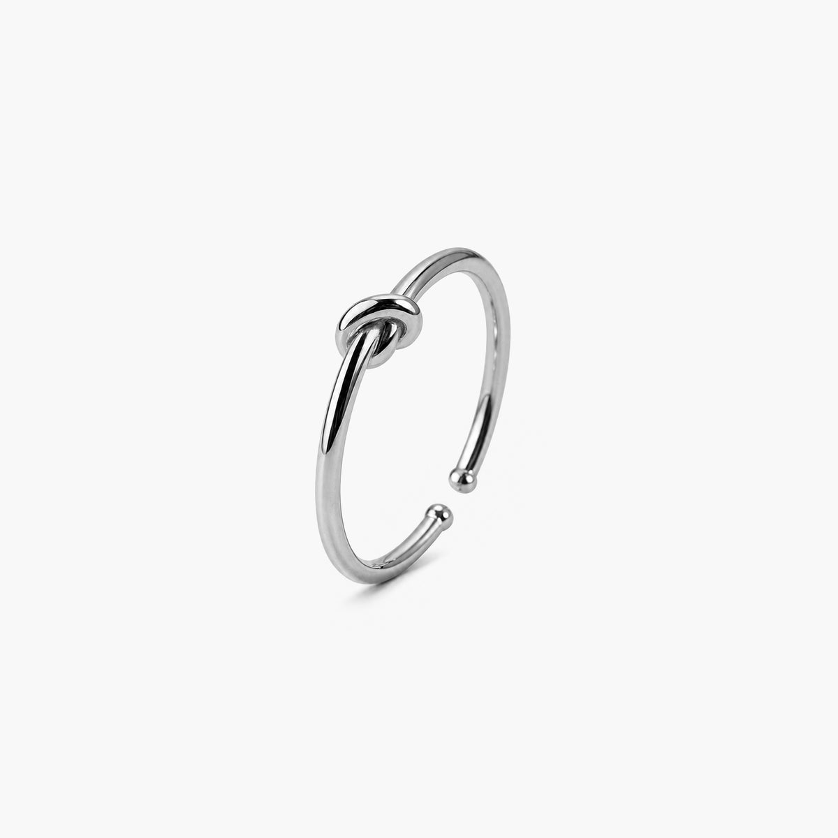 Wrap Around Platinum Plated 925 Sterling Silver Ring