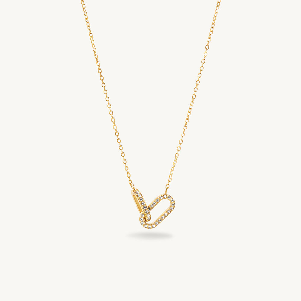 Illuminated Link Lock Necklace