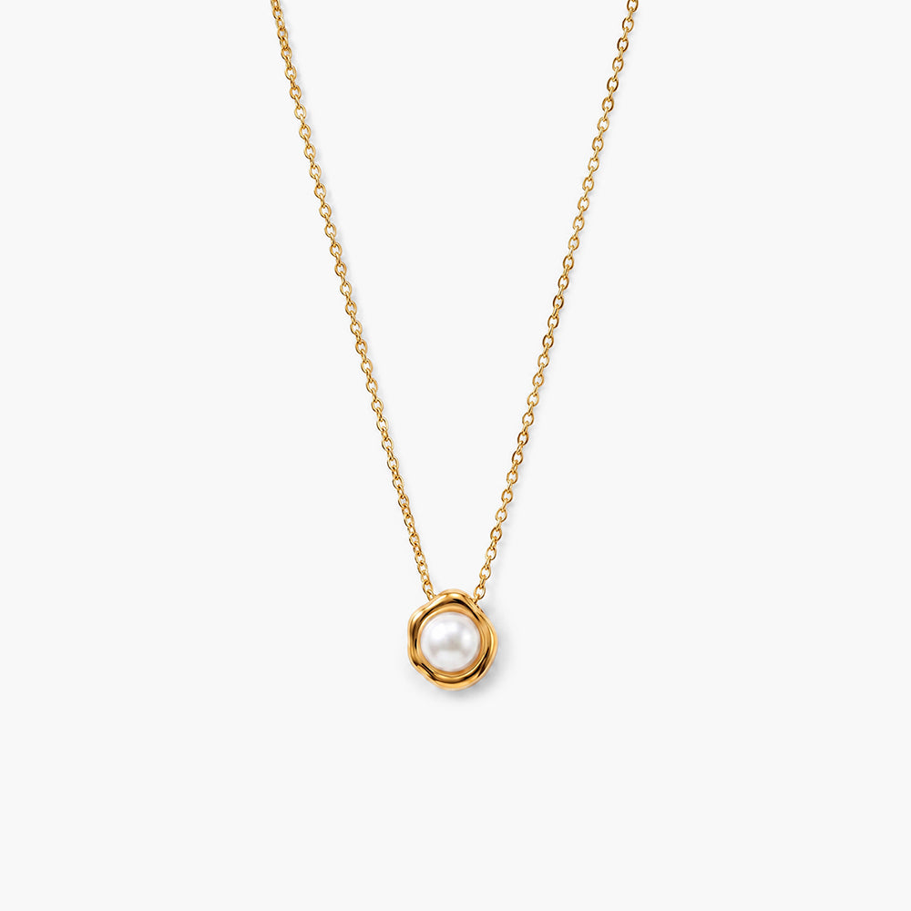 Ocean Mist Pearl Pendant Necklace