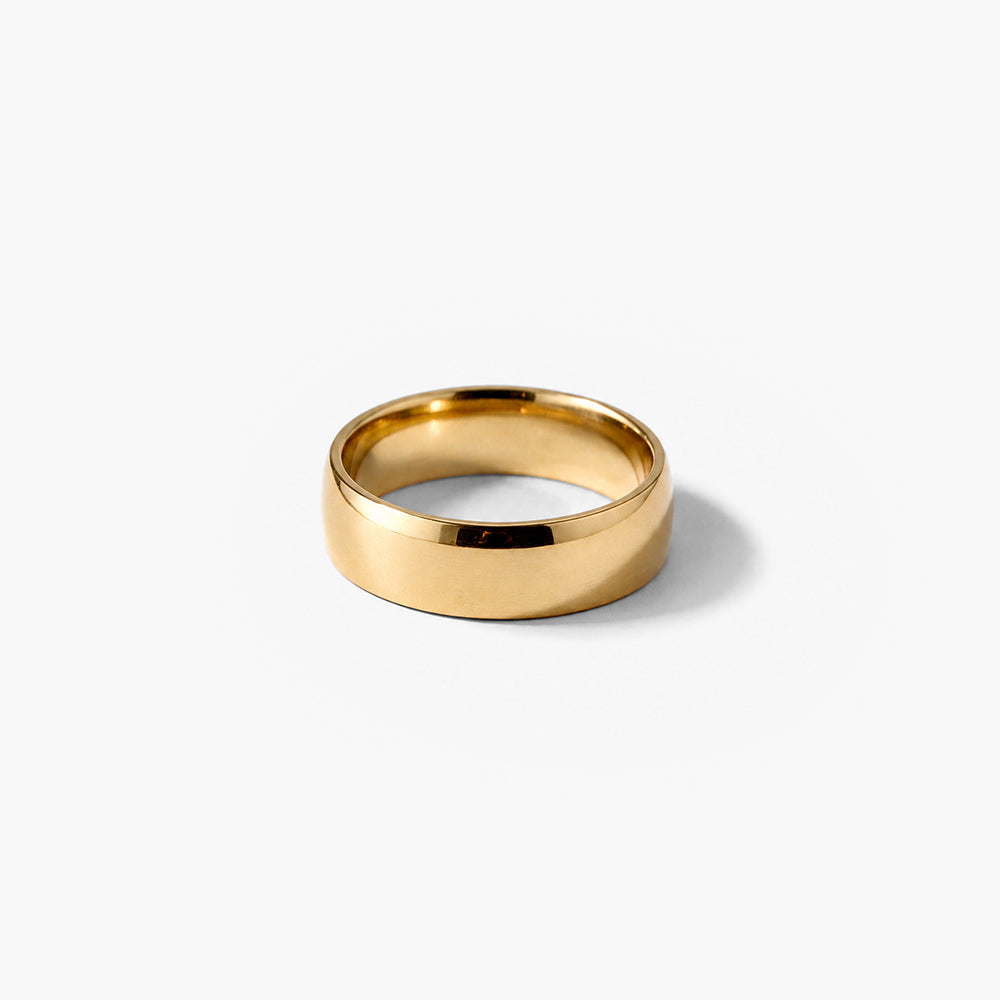 Plain Gold Band Ring