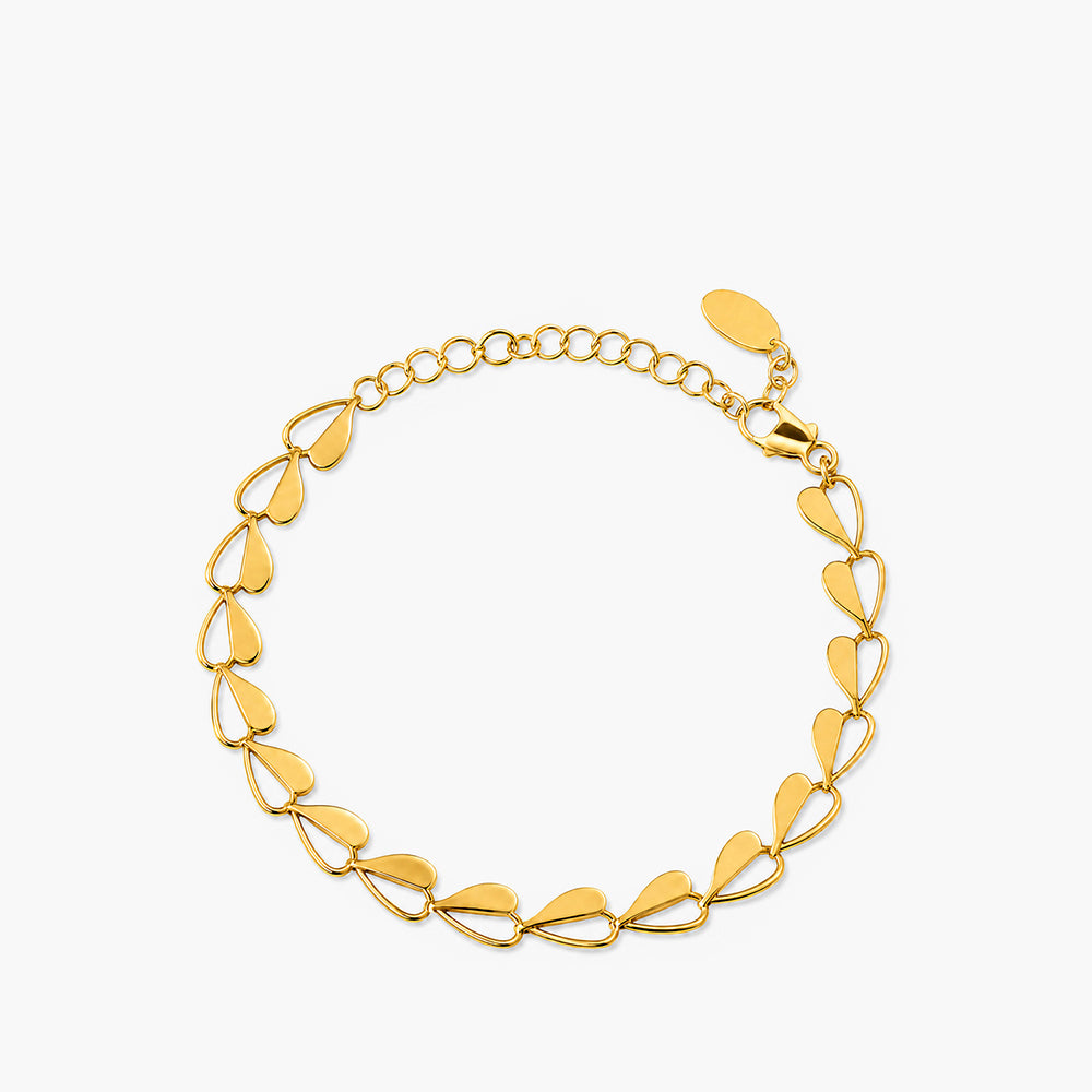 Golden Petals Bracelet