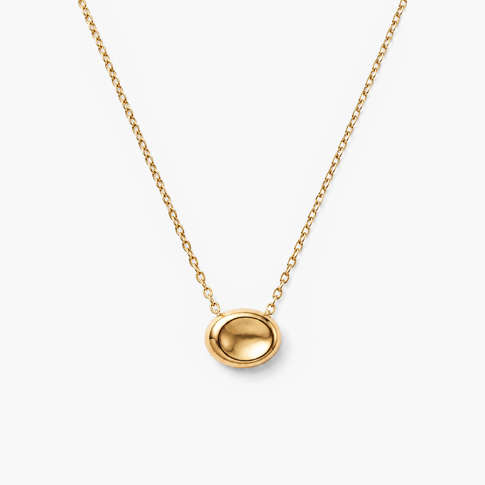 Circular 925 Sterling Silver Necklace