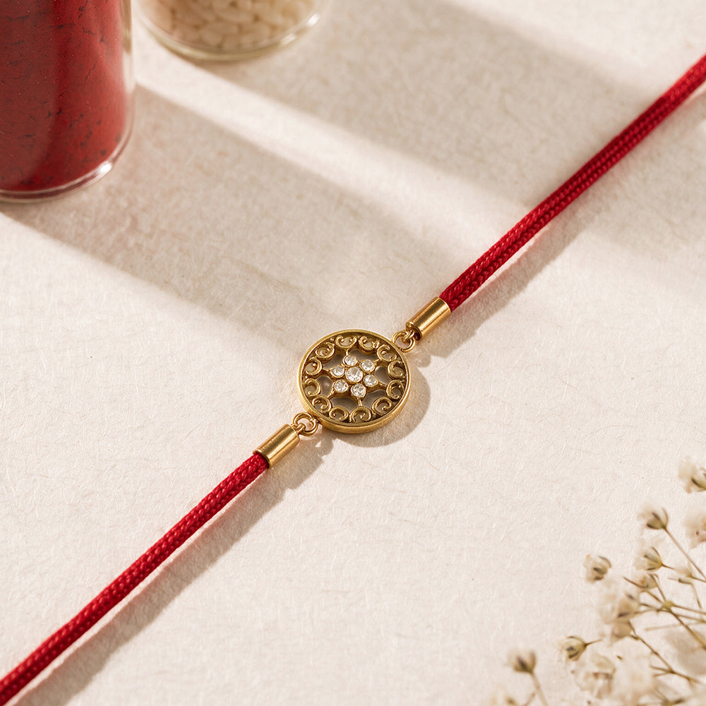 Blessed Crystal Star Rakhi