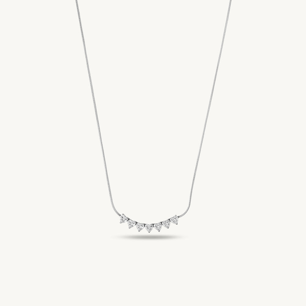 Lustre Minimal Heart Necklace