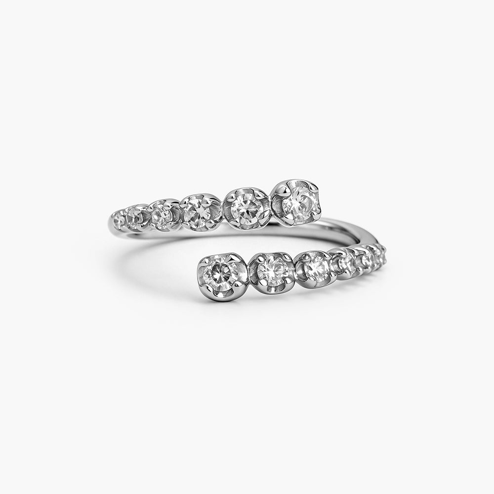 Twisted Band 925 Sterling Silver Ring
