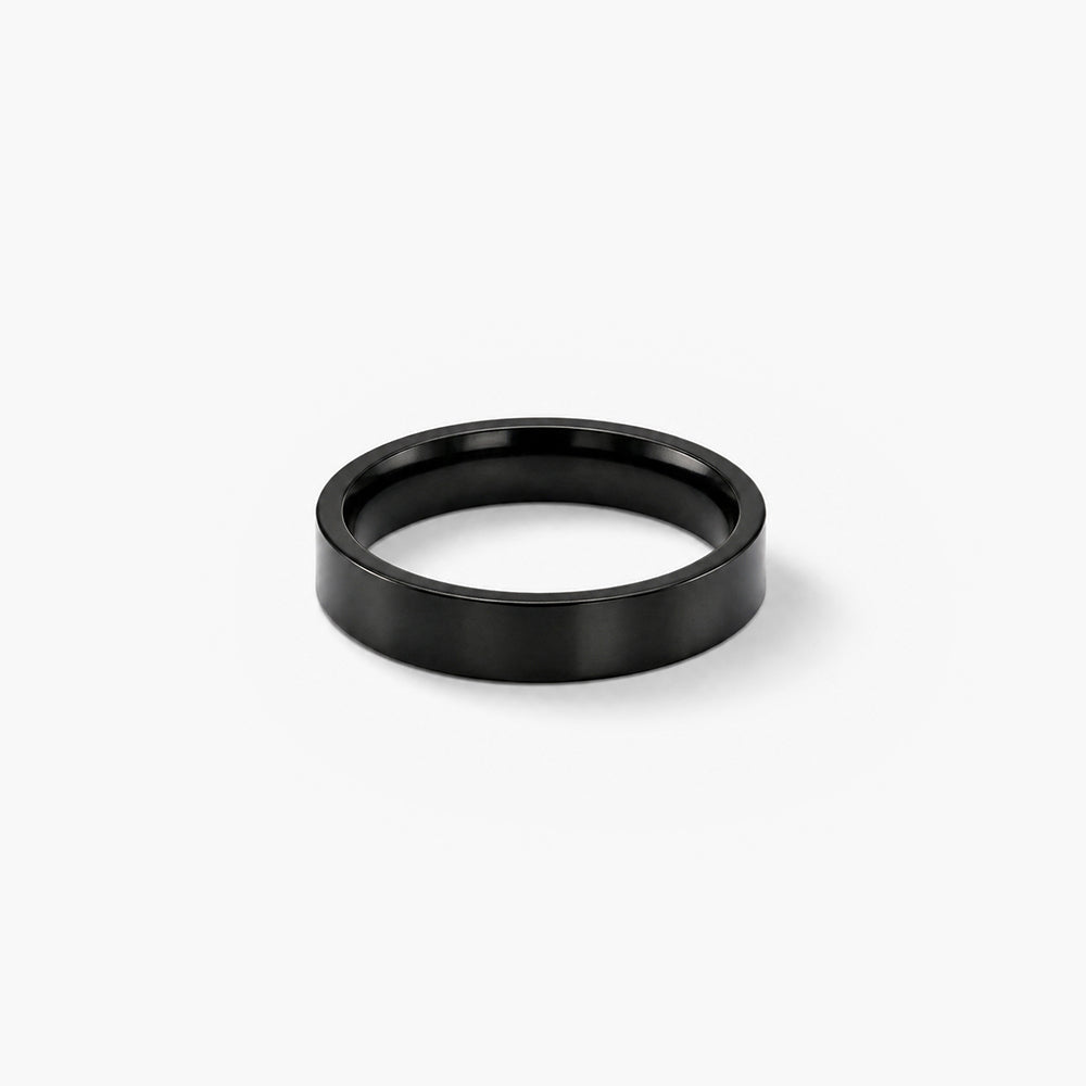 Vintage Black Band Ring