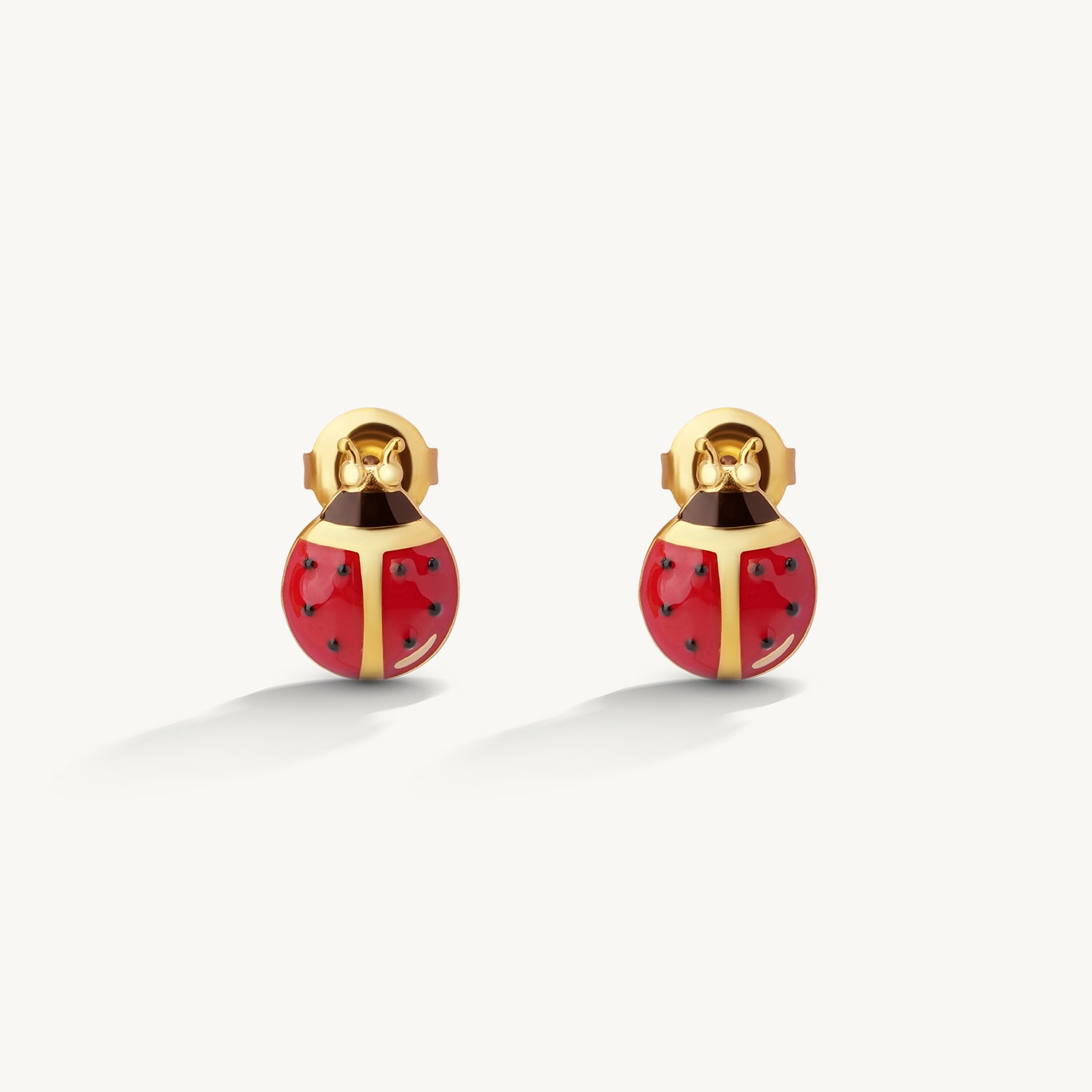 Aurelia Ladybug Earrings