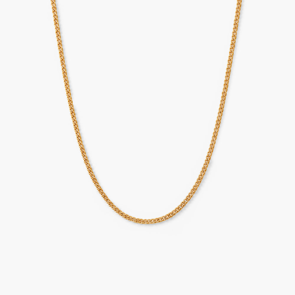 Minimalist Twisted Chain for Men
