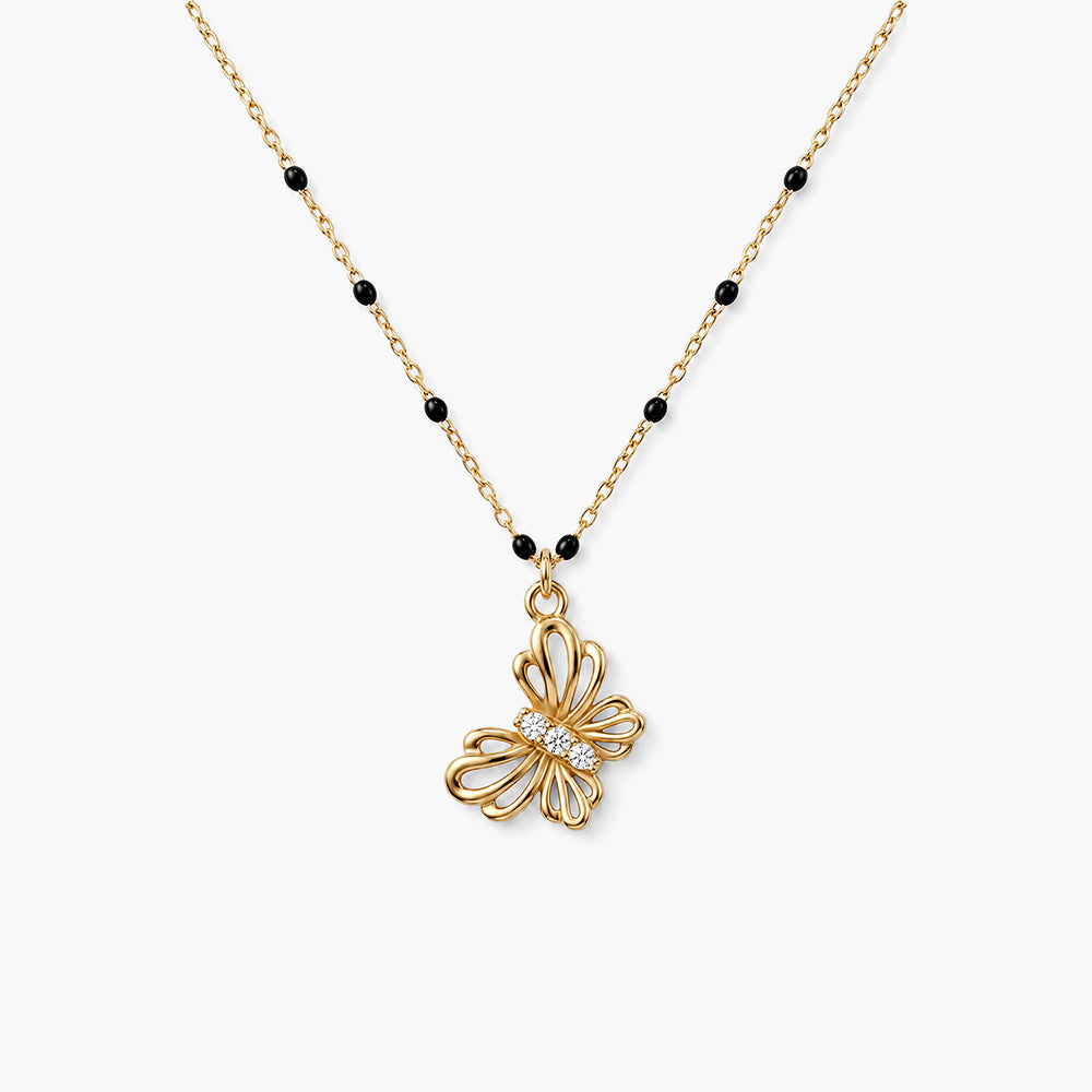 Minimal Butterfly Demifine Mangalsutra