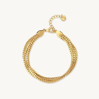 Texture Triple Layer Bracelet