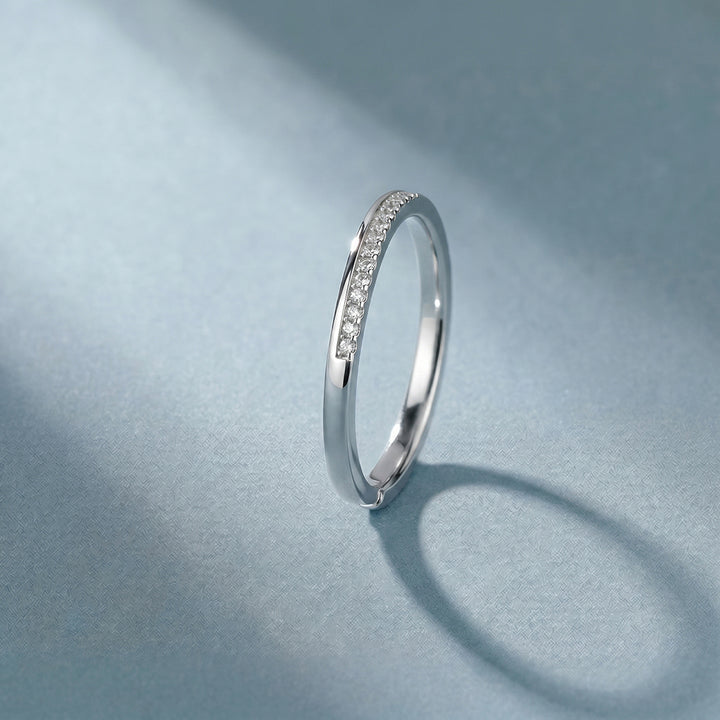 Subtle Glow 925 Sterling Silver Ring – PALMONAS