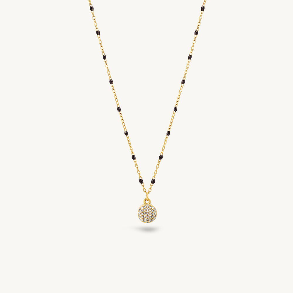 Glow Disc Demifine Mangalsutra