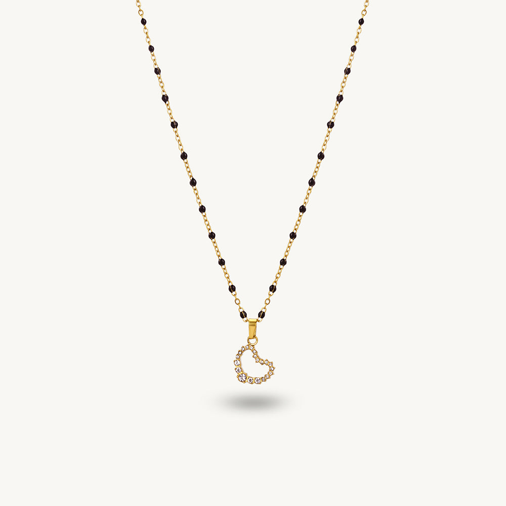 Halo Heart Demifine Mangalsutra