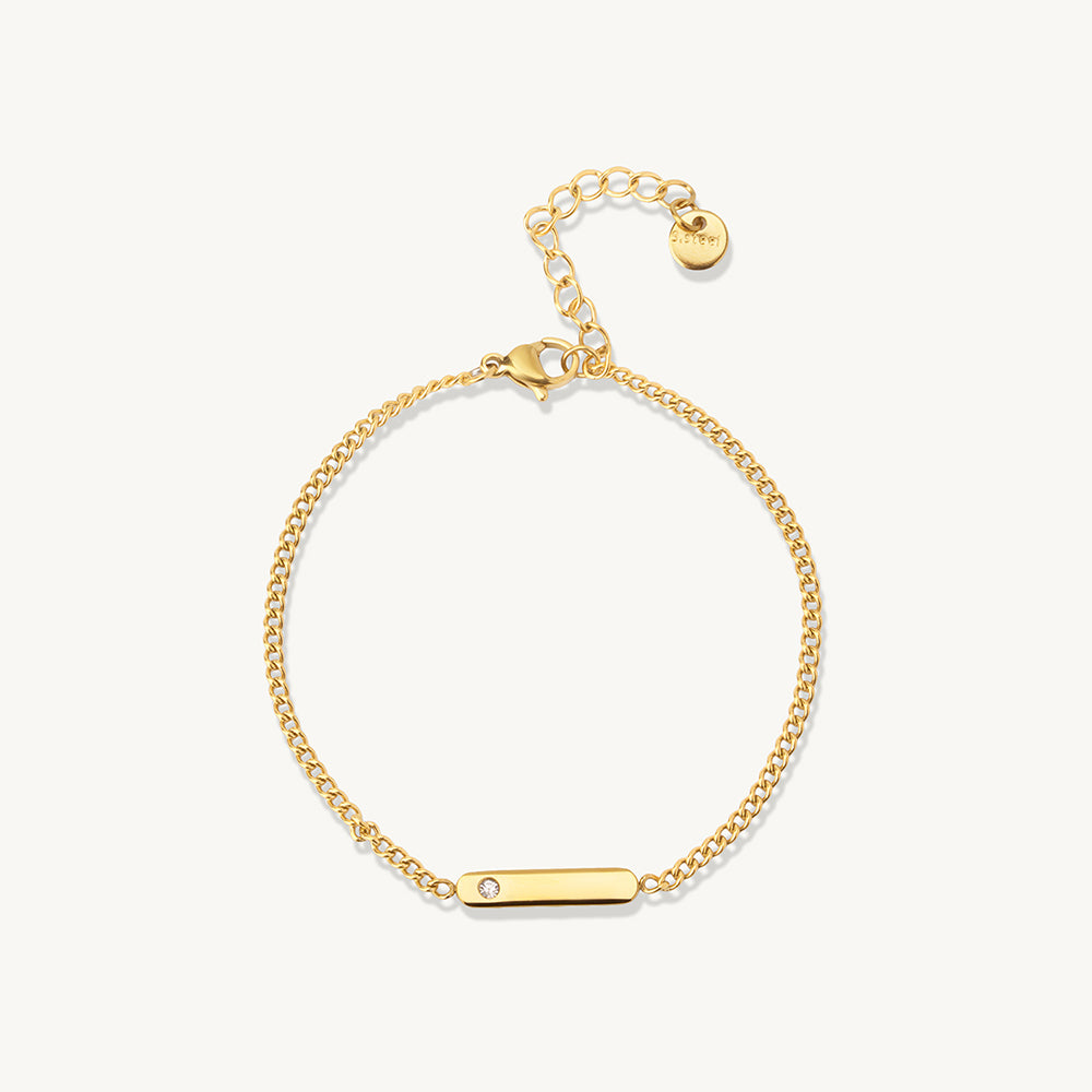 Mini Bar Chain Bracelet