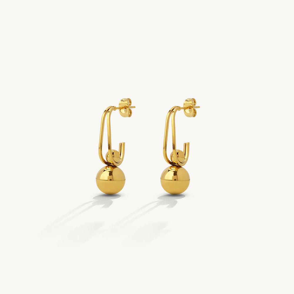 Sphere Drop Earrings