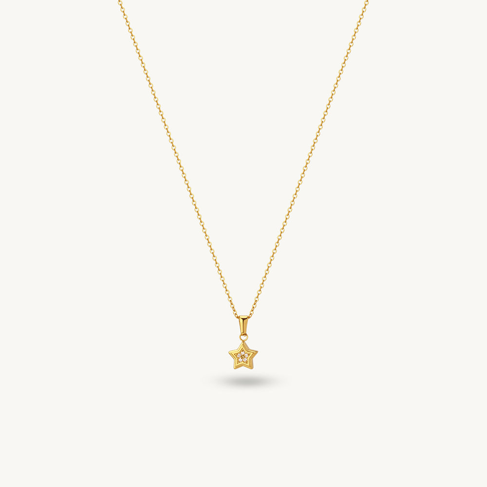 Elegant Star Pendant Necklace