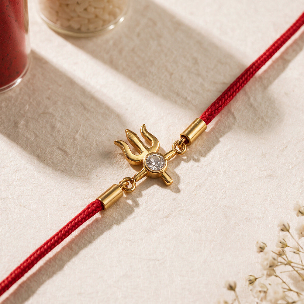 Divine Trishul Rakhi