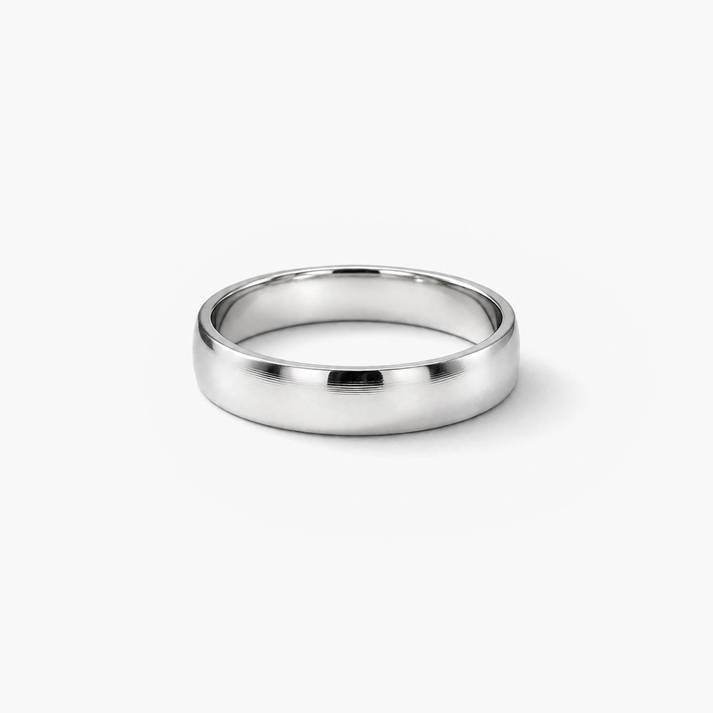 Plain Silver Band Ring